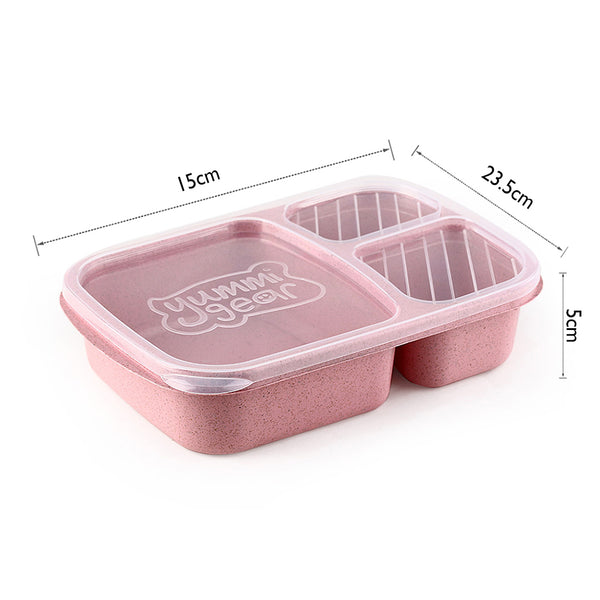 3 Compartment Meal Storage