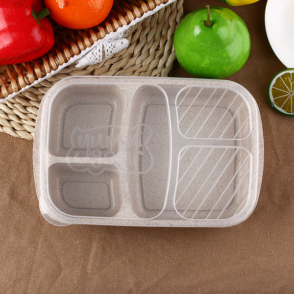 3 Compartment Meal Storage