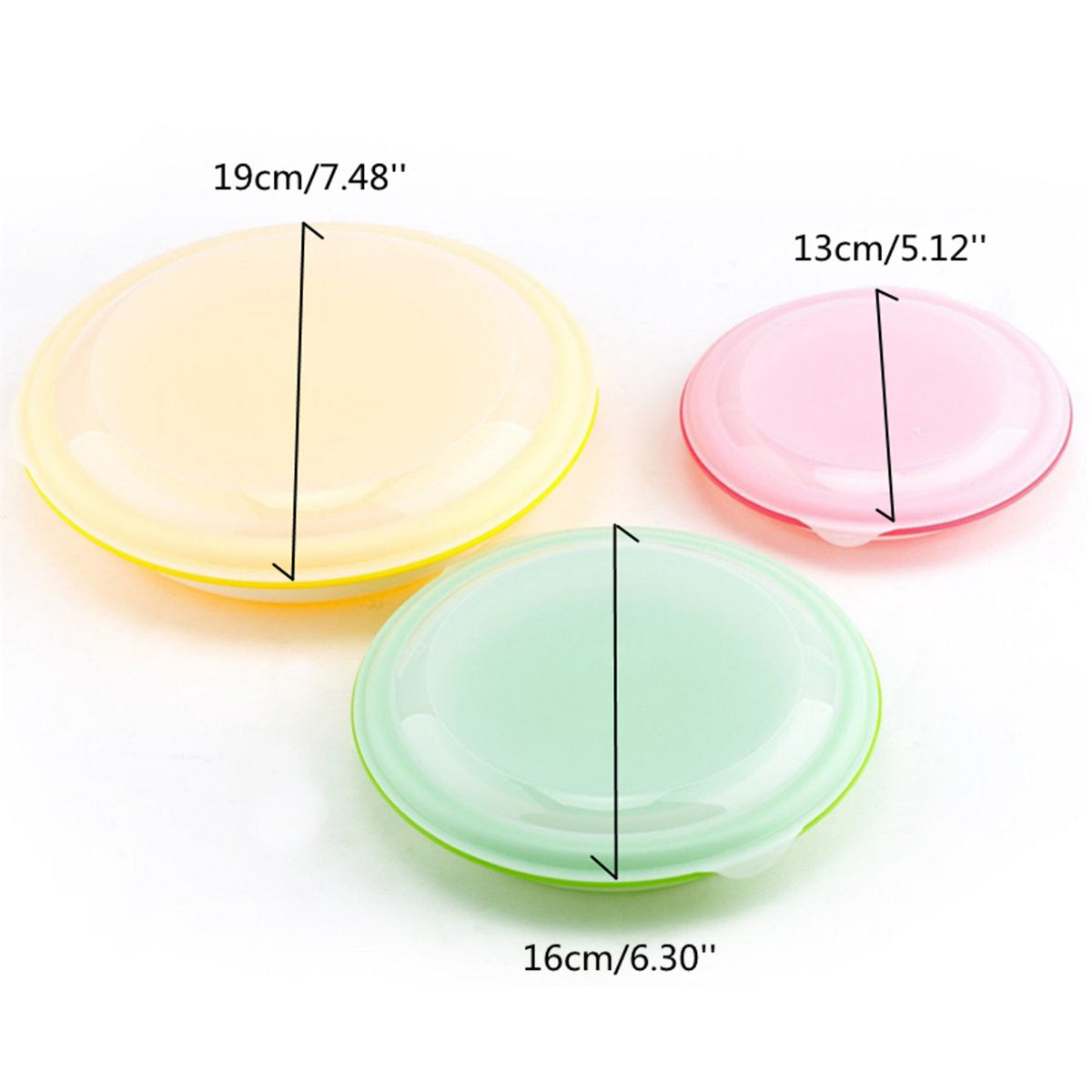 Rainbow Round Food Container - Meal Prep Gear Shop