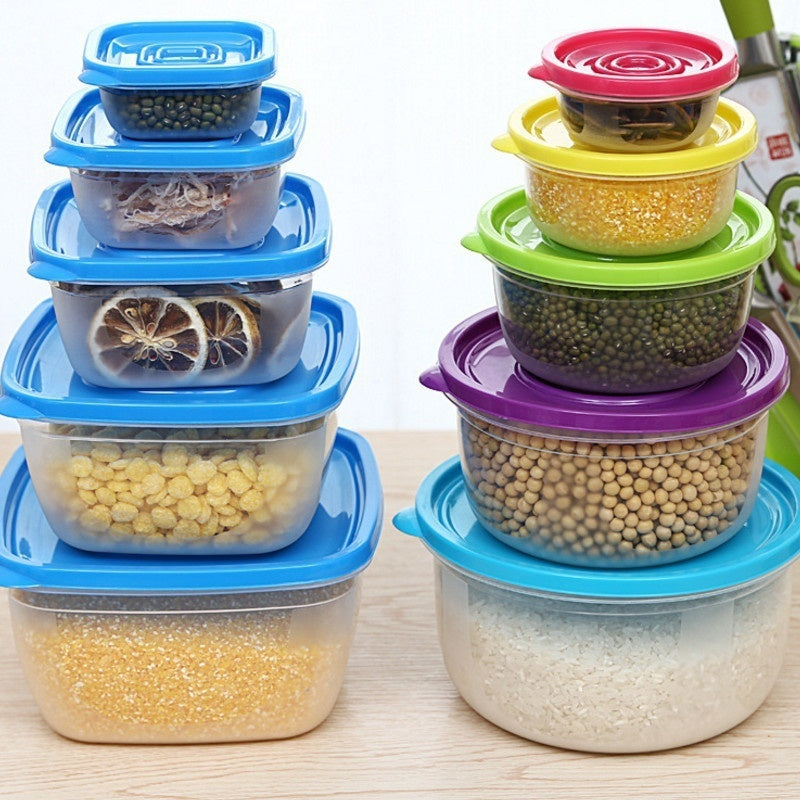 Disposable Food Containers With Lids, Meal Prep Containers, Round